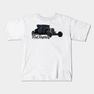 1929 Ford Highboy Roadster Convertible Kids T-Shirt